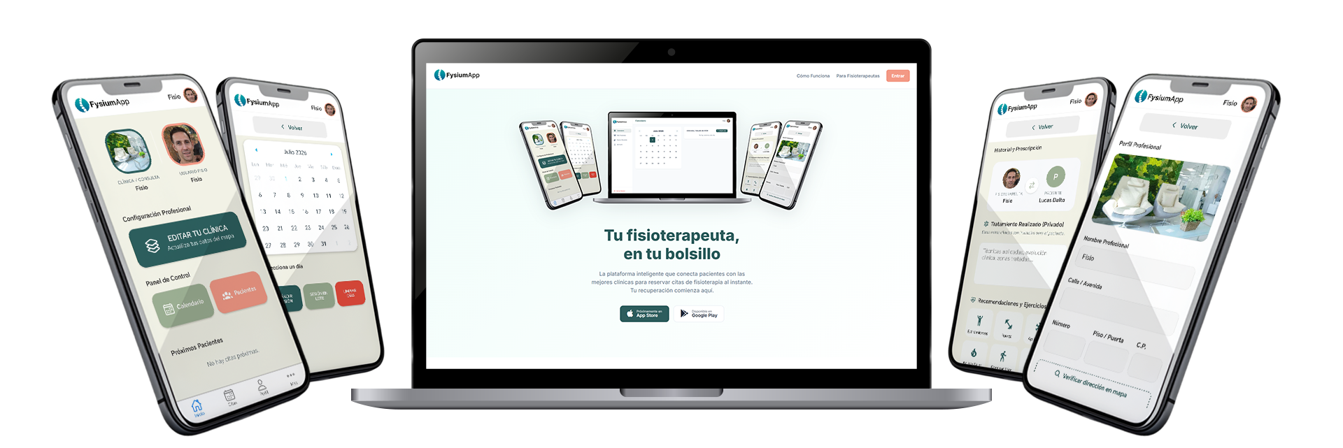 Mockup Fysium App